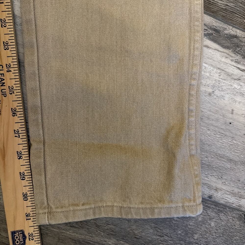 Wrangler A002- 3030 Brown Wash Cowboy Men's Denim Jeans SZ 34x32 936TAN - Picture 5 of 10